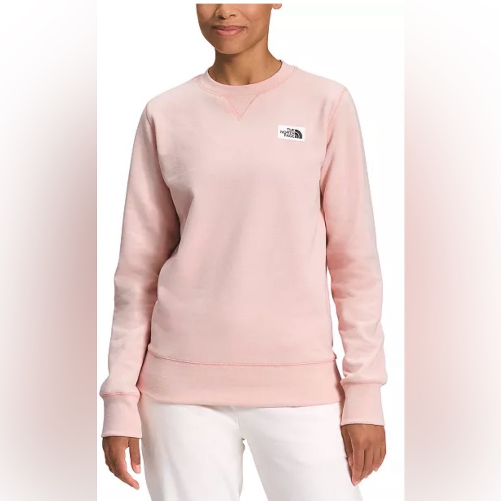 The North Face Women's Light Pink Crewneck Sweatshirt